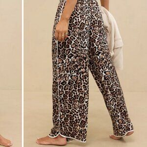 Aerie Off-Duty Satin Piping Trouser PJ